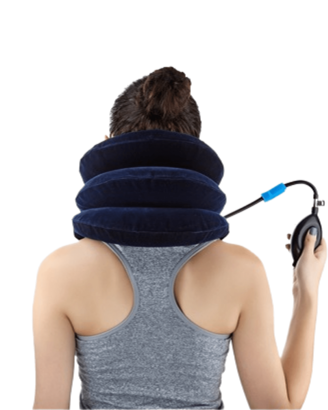 COJIN INFLABLE CERVICAL RELAJANTE Y DESCONTRACTURANTE - Vivafit