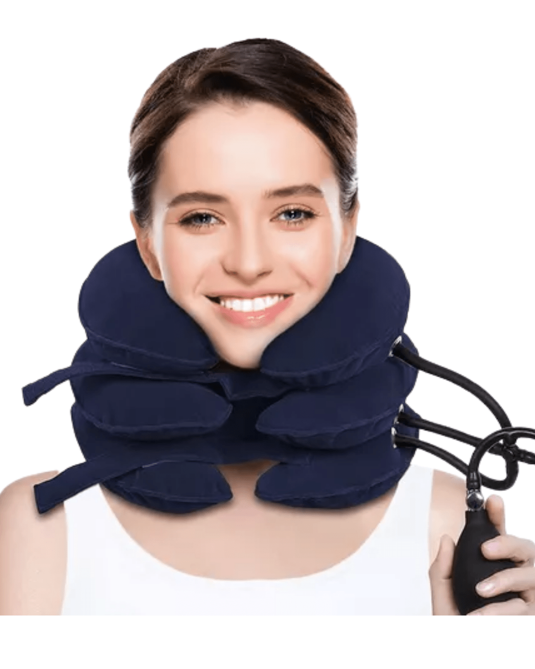 COJIN INFLABLE CERVICAL RELAJANTE Y DESCONTRACTURANTE - Vivafit
