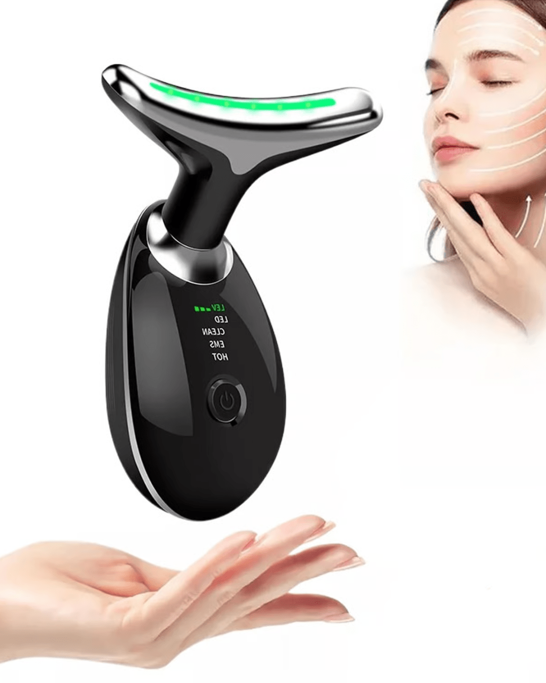 MASAJEADOR REDUCTOR DE PAPADA FACIAL - Vivafit
