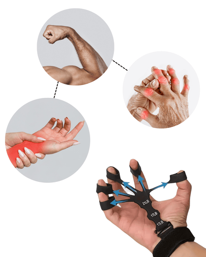 BANDAS ELASTICAS PARA EJERCITAR DEDOS - Vivafit